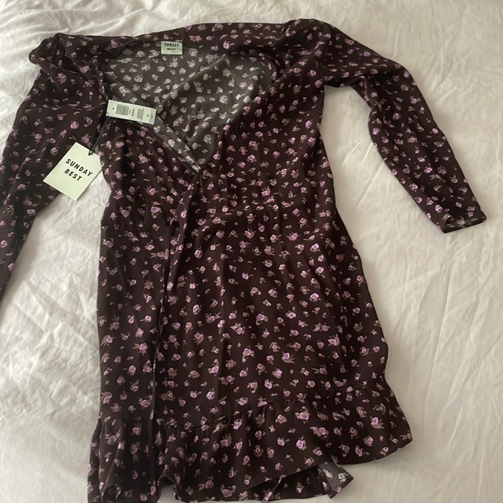 Aritzia wrap dress